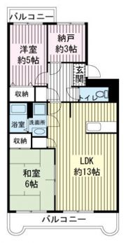 エスポワールSK－Bの間取り画像