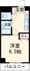 ブランベール有瀬の間取り画像