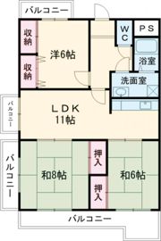 ハリマシリーズⅠの間取り画像