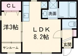 メゾンドK－Ⅱの間取り画像