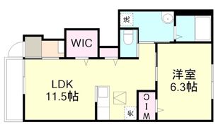 アンジュアジュールの間取り画像