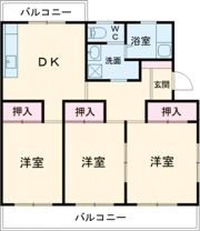 エルワンマンションの間取り画像