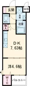 ステラキャットクローバーの間取り画像