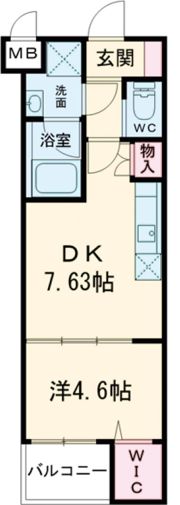 ステラキャットクローバーの間取り画像