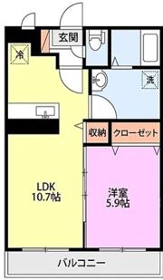 プレム東雲の間取り画像