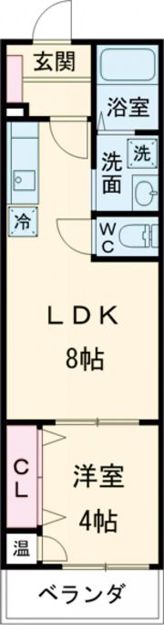 シーカルアアリモトの間取り画像