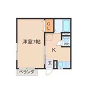 WayLandハイツの間取り画像