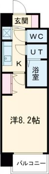 フォーリアライズ大阪エレナの間取り画像