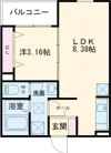 F+style藤井寺道明寺1号館の間取り画像