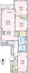 ベルグレビアの間取り画像