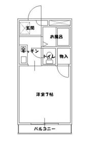 第2池亀コーポの間取り画像