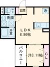 F+style藤井寺道明寺1号館の間取り画像