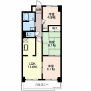 セントヒルダスの間取り画像