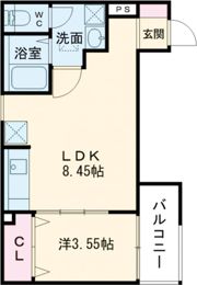 F+style藤井寺道明寺2号館の間取り画像