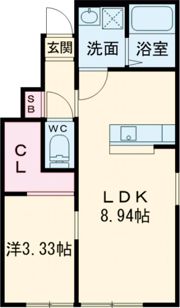 RAMBLE A棟の間取り画像