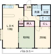 美月マンションの間取り画像
