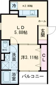 F+style藤井寺道明寺2号館の間取り画像