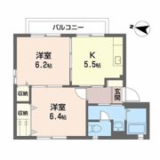 フォレスト Ⅱ棟の間取り画像