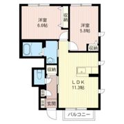 メゾン LaLaの間取り画像