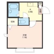 メルベーユ湘南の間取り画像