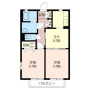 フラット赤井の間取り画像