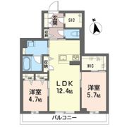 蓬莱の間取り画像