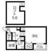 シリウス中江の間取り画像