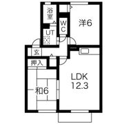 グランベールIIの間取り画像