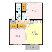 カトルセゾンの間取り画像