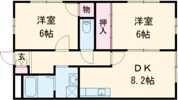 オーベルジュ紫竹山Ⅰの間取り画像