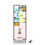 ラフィシアの間取り画像