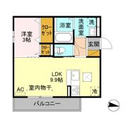 ラナンキュラスの間取り画像