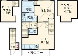 エルミナージュ本町の間取り画像