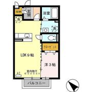 コージーコートの間取り画像