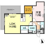 セレスティア長良 ウエストの間取り画像