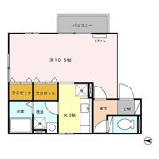 サニーハウス三日市の間取り画像