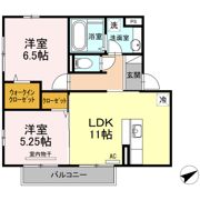 エンゼルハイムⅢ B棟の間取り画像