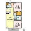 パル霧島の間取り画像