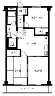 プラザエルムの間取り画像