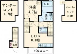 エルミナージュ本町の間取り画像
