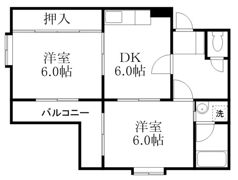 迎町レジデンスの間取り画像