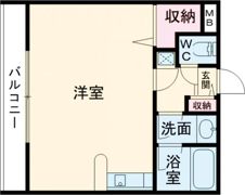 宝殿美保里ヤングパレスの間取り画像