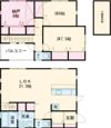 箕面坊島中古戸建の間取り画像