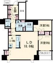 アイコニックタワー 新潟ステーションの間取り画像