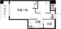 レジディア熊本辛島の間取り画像