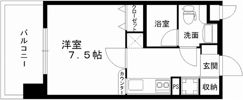レジディア熊本辛島の間取り画像