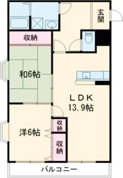 ウエストリバー基山の間取り画像