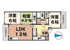 ルモンクレール枝吉の間取り画像