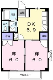 サンコートAの間取り画像