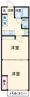 ハイツ福満の間取り画像